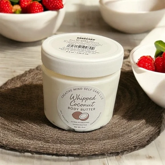 Handcrafted Whipped Coconut body butter - Picture 1 of 2